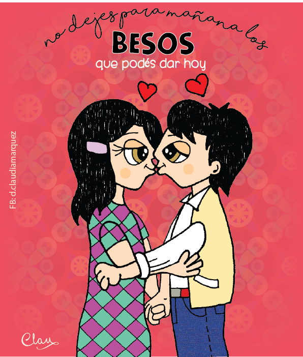 Besos Hoy - Love (596x702), Png Download