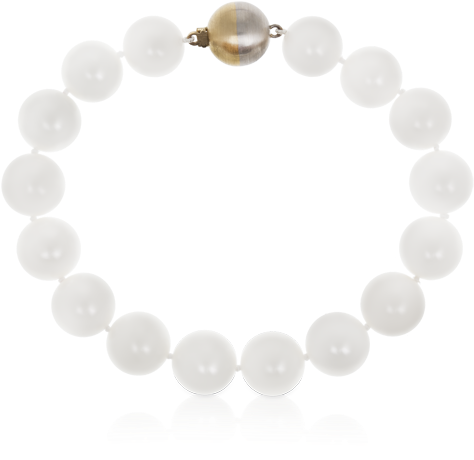 18ct White Gold Ball Bracelet - ปี่ เซี ยะ ธาตุทอง (630x630), Png Download