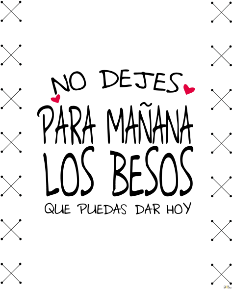 Besos De Frida - Calligraphy (640x640), Png Download