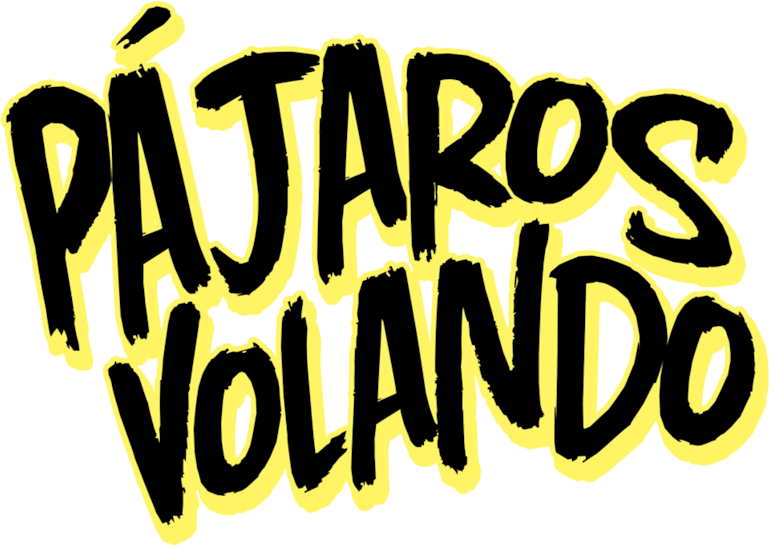 Pajaros Volando - Calligraphy (1280x544), Png Download