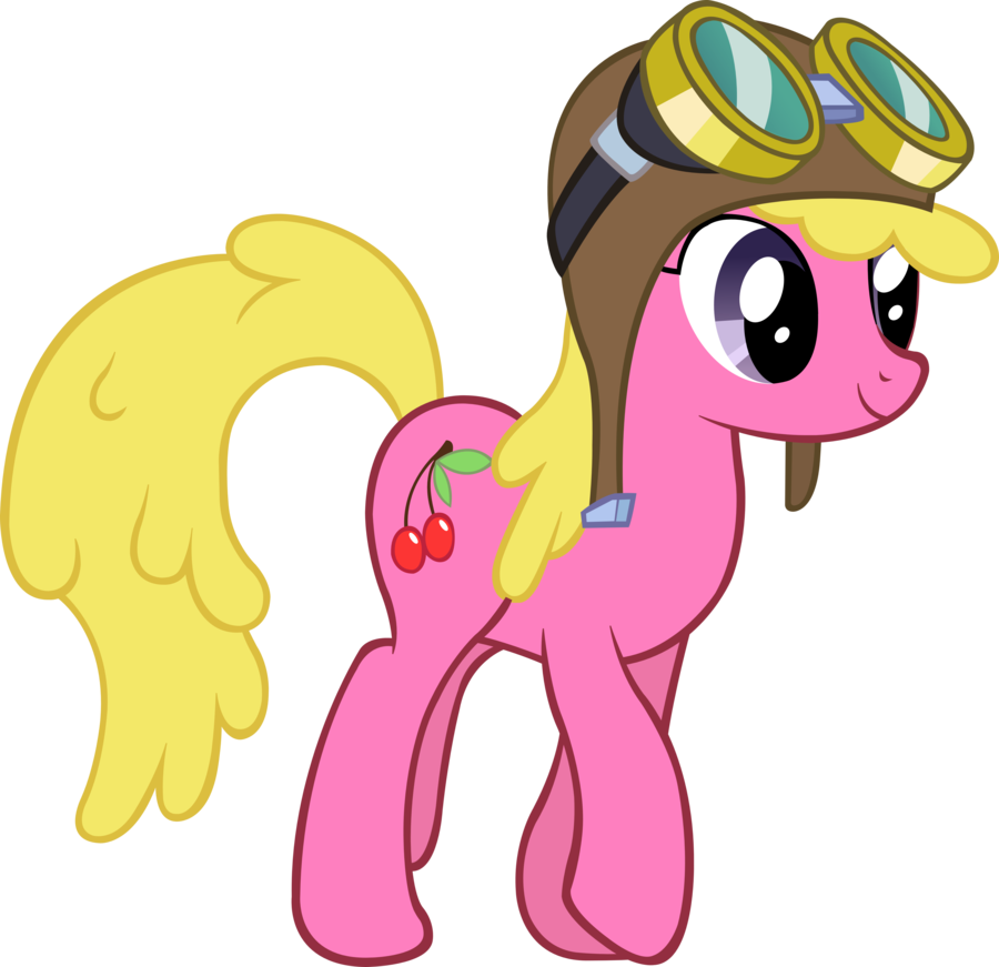 Cherry Berry Vector By Artpwny - Cherry Berry Pony (900x871), Png Download