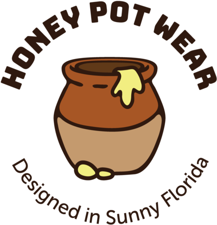 Honeypotwear Logo Color (1000x773), Png Download