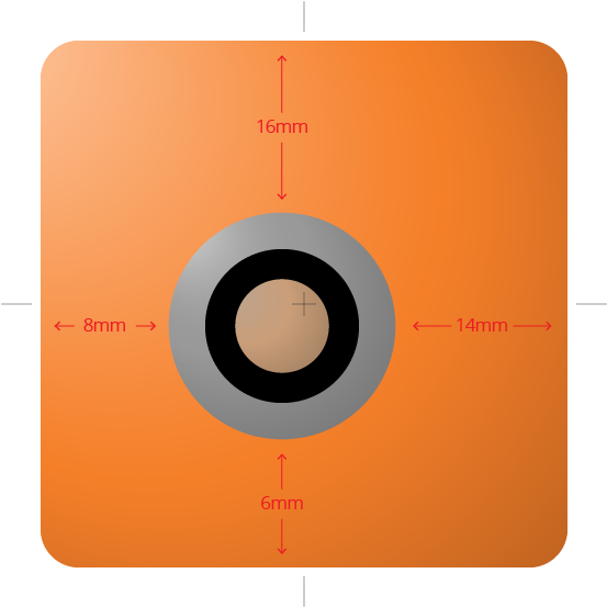 Square Cable Encapsulation Non Concentric Measurement - Ipod (600x600), Png Download