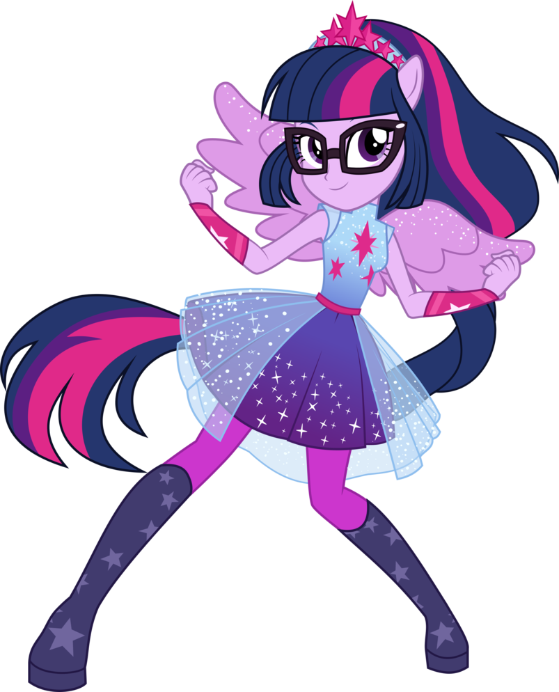 Cutiepie1920 Images Vector 3 Twilight Sparkle By Whalepornoz - Twilight Sparkle Ecuestria Girls 3 (803x994), Png Download