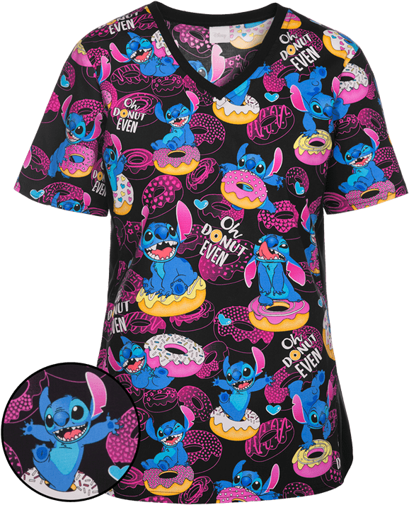 Ck695lho - Pediatric Scrub Top (600x720), Png Download