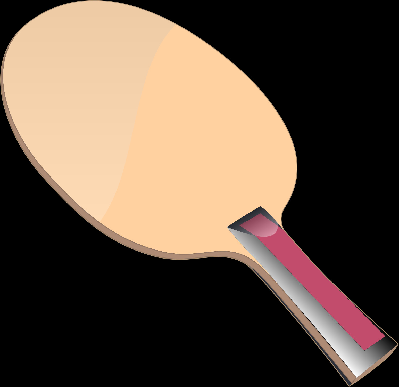 Ping Pong (1548x1500), Png Download