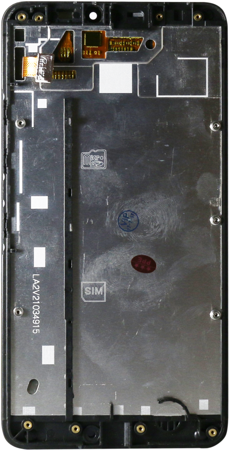 Nokia Lumia 640 Xl Lcd With Frame - Iphone (1042x1042), Png Download