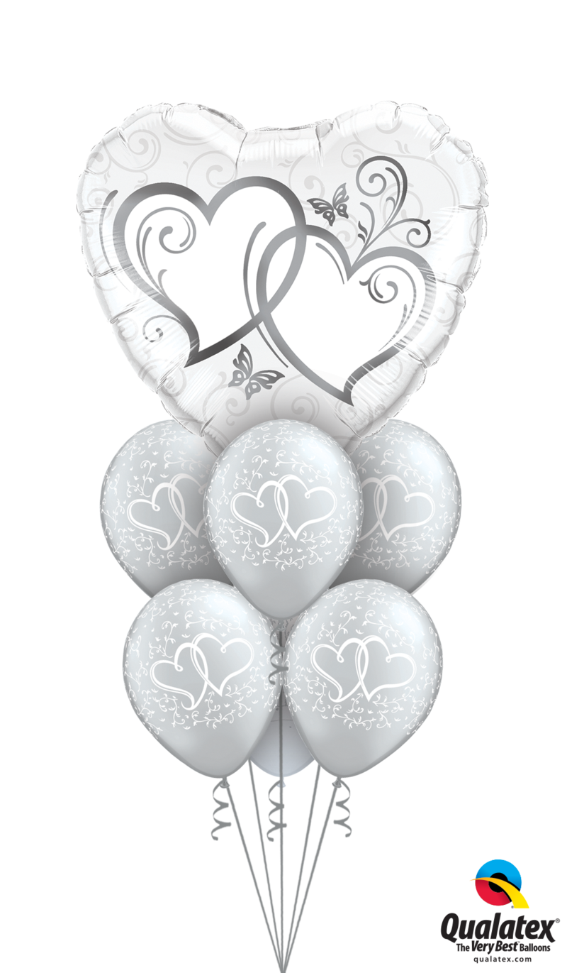 Balonowy Bukiet Na Ślub (800x1371), Png Download