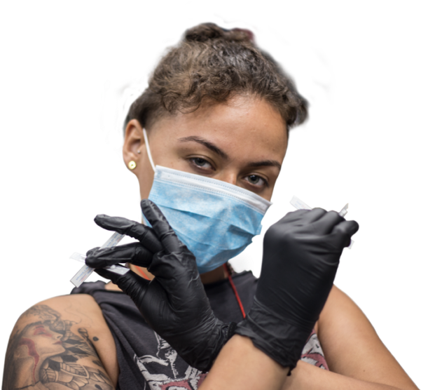 Nyc Piercer - Tattoo (600x572), Png Download
