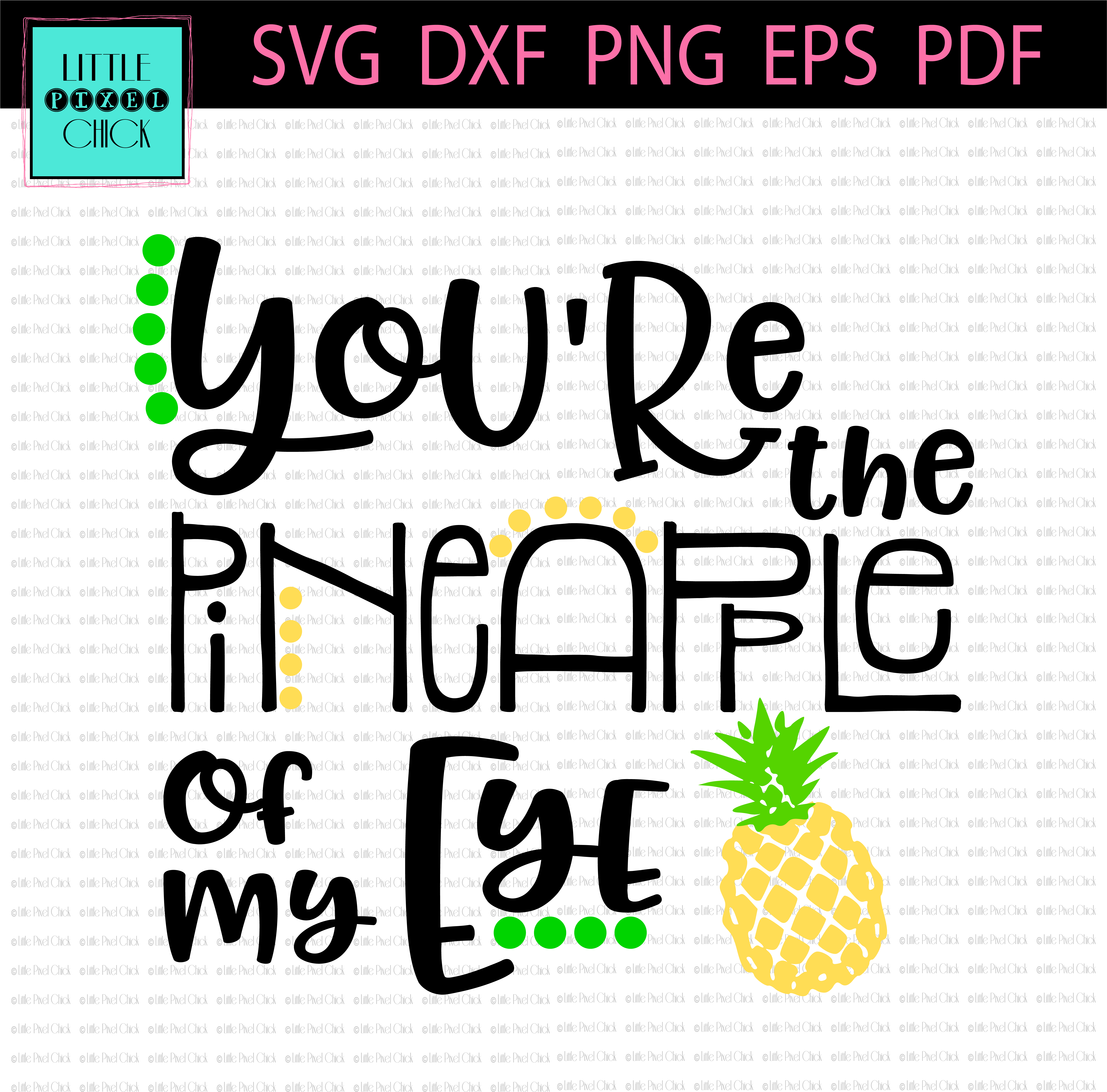 You're The Pineapple Of My Eye - Pumpkin Spice And Everything Nice Png (5834x5834), Png Download
