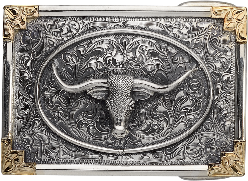 Vogt Silversmiths Collections The Stockyards - Belt Buckle (1160x1160), Png Download
