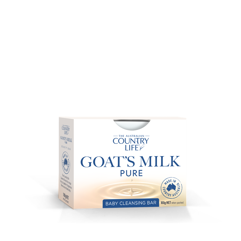 Country Life Premium Pure Goats Milk 100g - Carton (987x987), Png Download