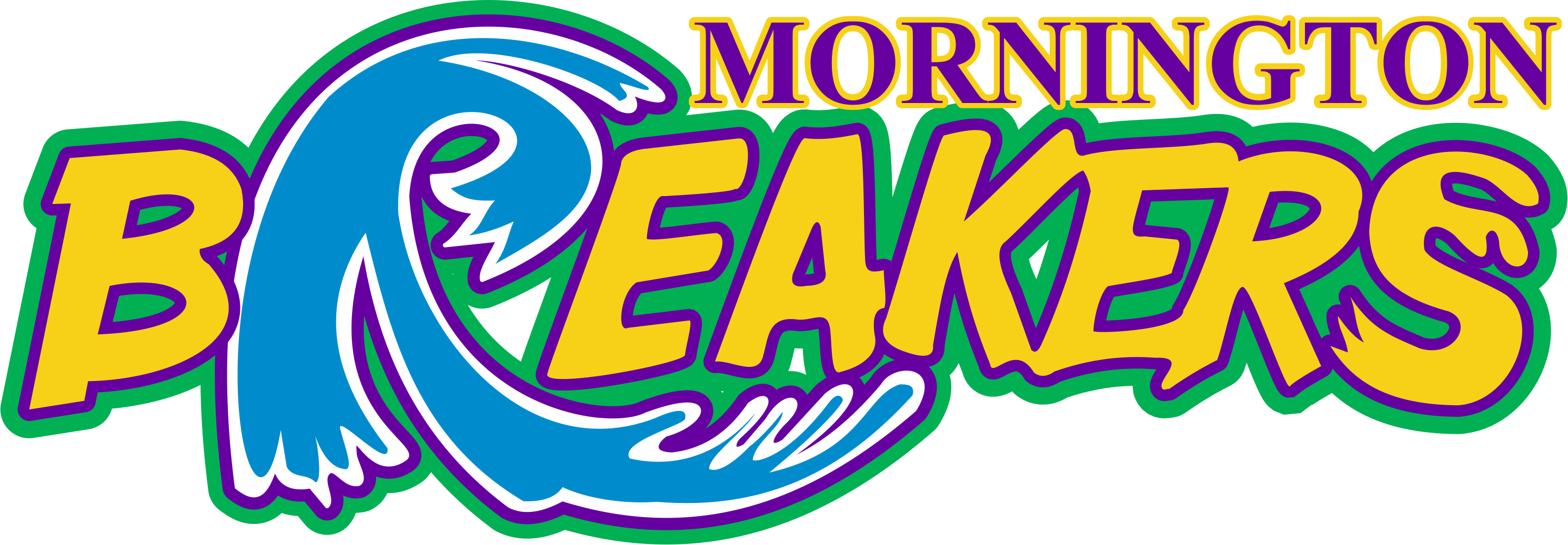 Breakers Basketball Mornington (2980x1037), Png Download