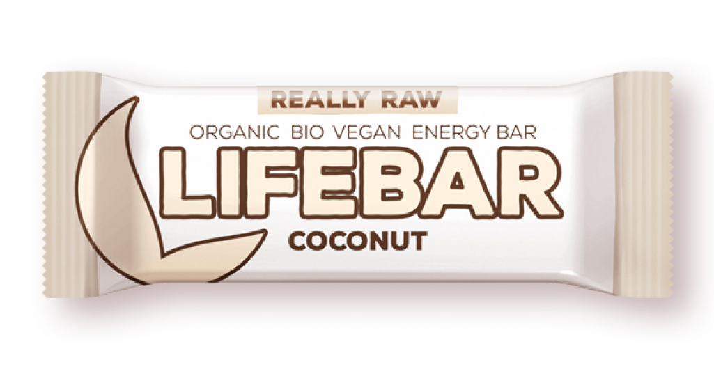 Lifebar Baton Cu Nuca De Cocos Raw Bio 47g - Energy Bar (1024x768), Png Download