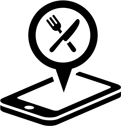 Many Users Have Generally Few Apps They Use, And Are - Order Food Online Symbol (605x594), Png Download