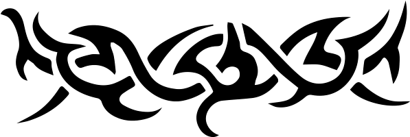 27 Brazalete Tribal - Calligraphy (689x689), Png Download