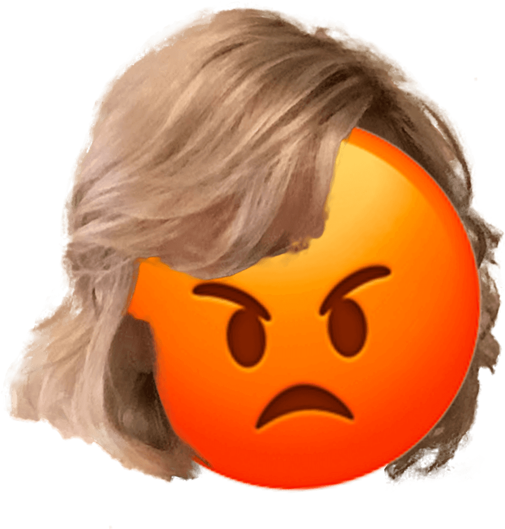 Mom Feeling Angry - Doll (1000x1073), Png Download