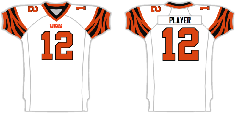 Bengalsawayvector2-1 - Sports Jersey (799x459), Png Download