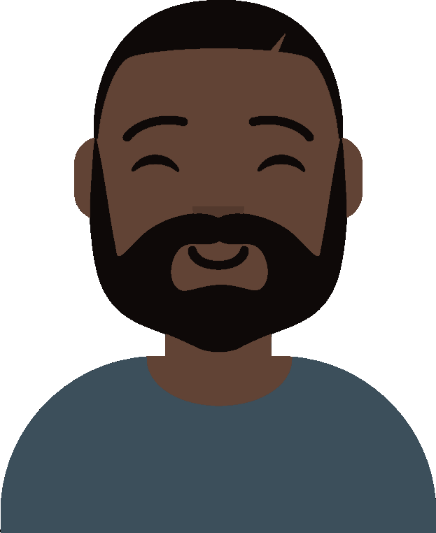 Input Black Male Avatar (623x762), Png Download