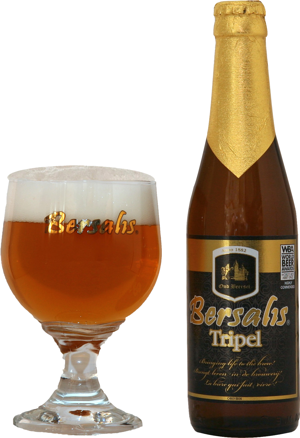 Oud Beersel Bersalis Tripel (1122x1594), Png Download