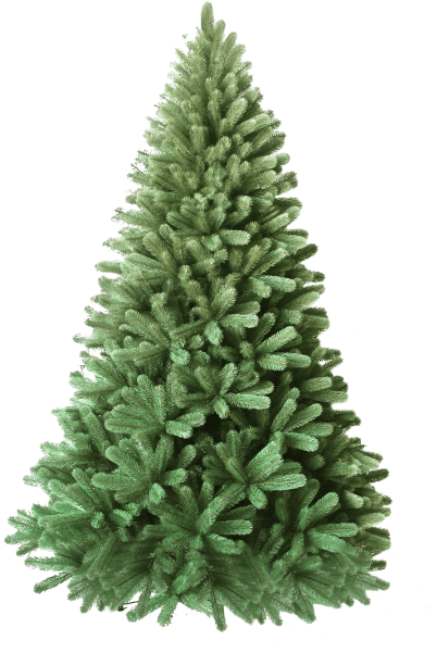 Műfenyő Green Flame 240cm - Fir Christmas Tree (600x600), Png Download