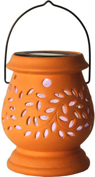 Solar Lantern Clay - Lantern (600x600), Png Download