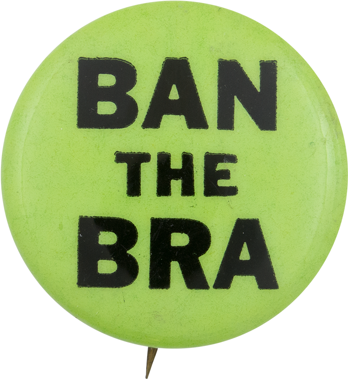 Ban The Bra Cause Button Museum - Balloon (1000x895), Png Download
