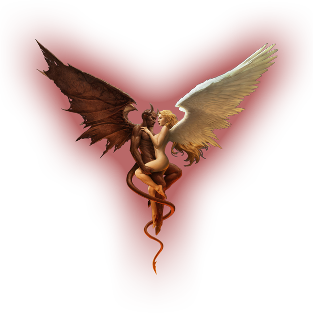Angel Devil Wings Photo - Devil Angel Wings Png (630x630), Png Download