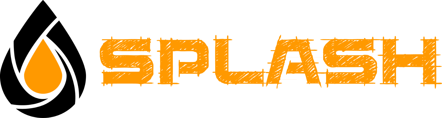 Logo Splash - Yellow And Orange Splash Png (1491x400), Png Download