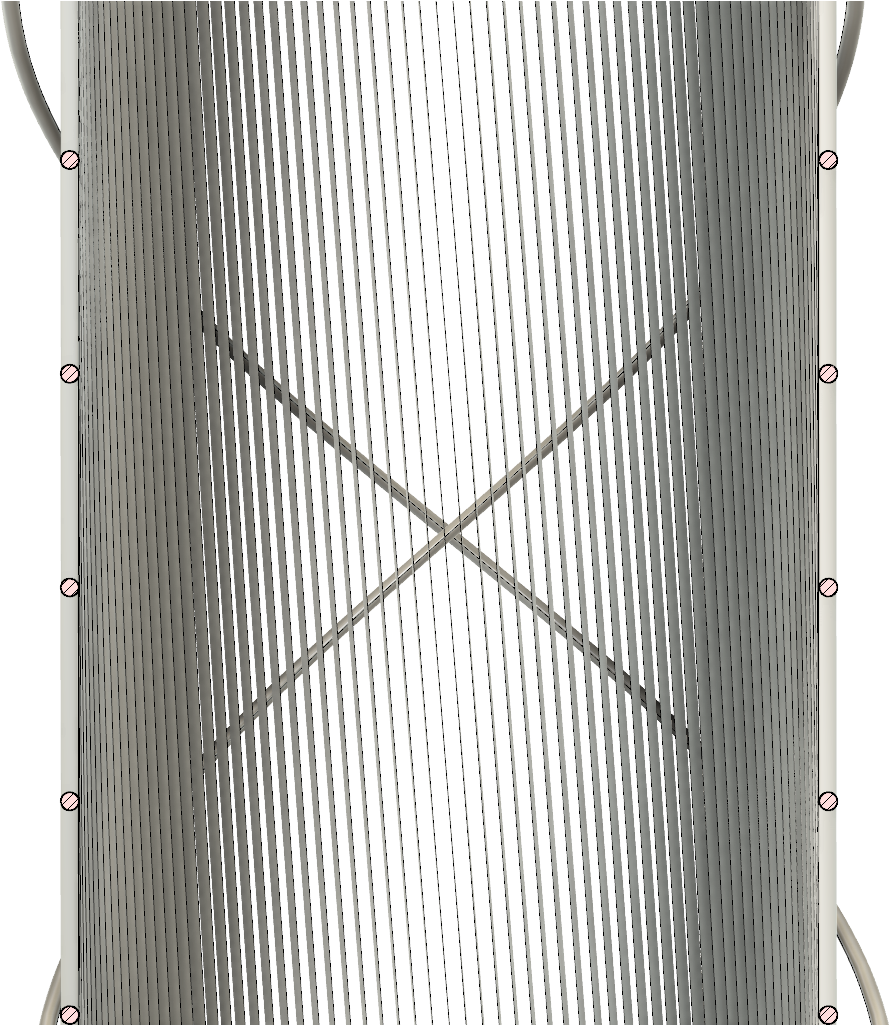 Coil Profiles 602 Kb - Chain-link Fencing (1280x1024), Png Download