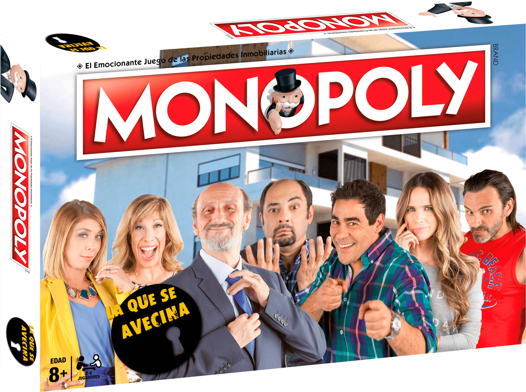 Monopoly La Que Se Avecina (2000x1628), Png Download