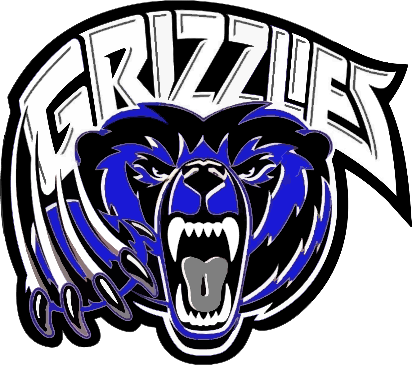 La Vernia Grizzlies Youth Sports Association - Godinez High School Logo (1328x1176), Png Download