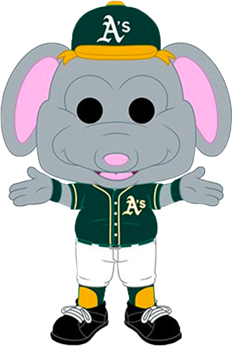 Funko Pop Vinyl - Oakland Athletics (470x700), Png Download