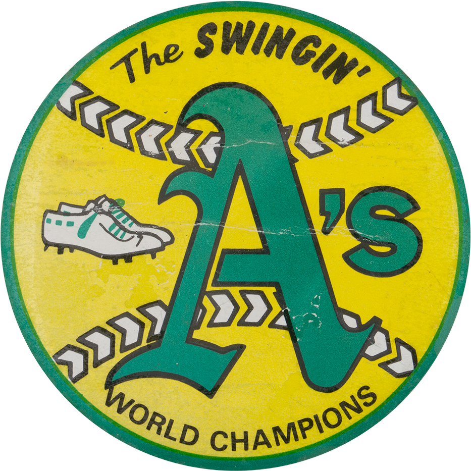 The Swingin' A's - Old Oakland Athletics Logo (1000x1000), Png Download