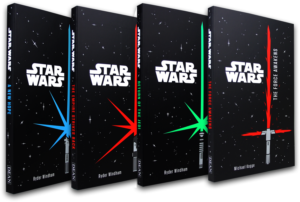 Star Wars 4 Books Set Junior Novel Collection (1200x1200), Png Download