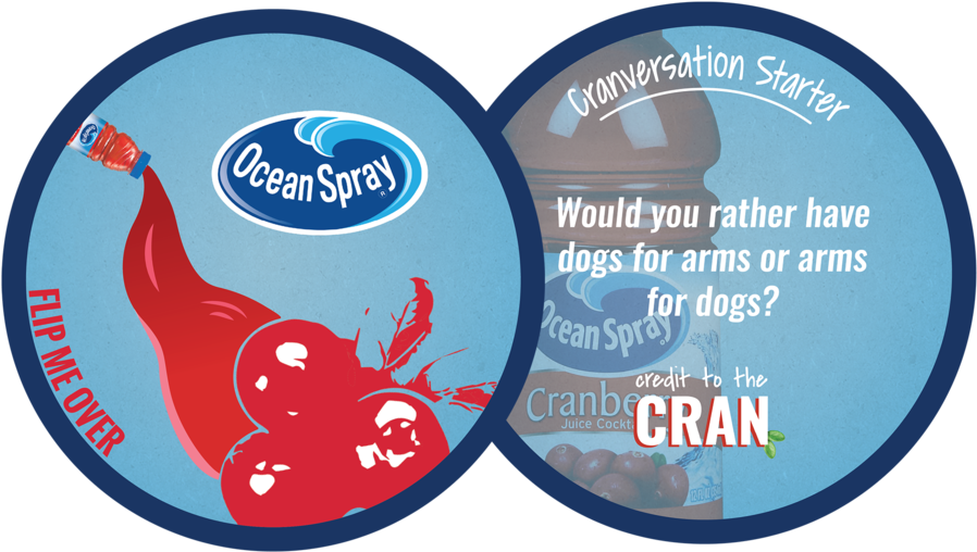 An Ocean Spray Sponsored "bog Skim" Competition In - Ocean Spray Cranberry (1000x714), Png Download