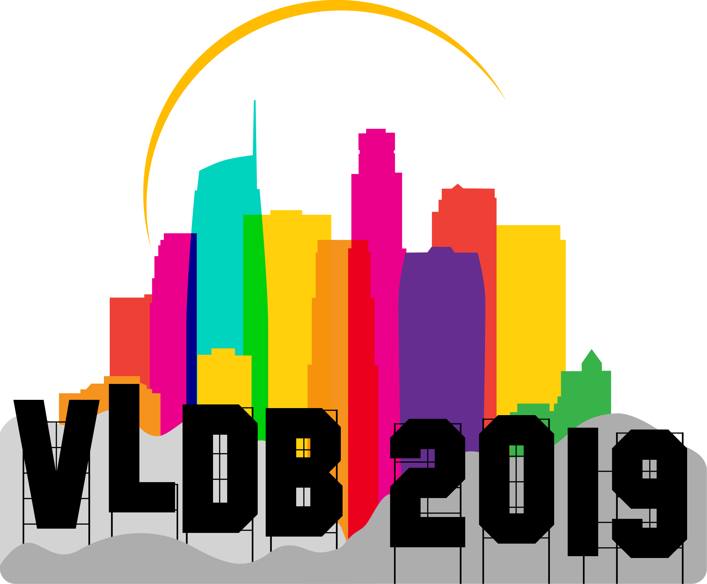Vldb 2019 La Ca Usa (2313x1909), Png Download