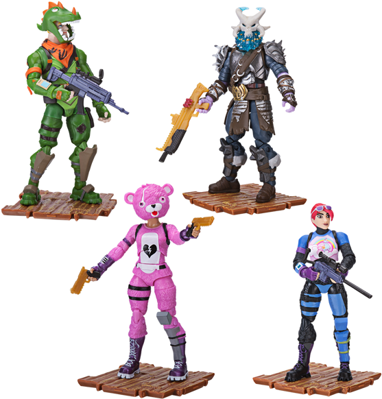 1 Of - Fortnite Squad Mode Figure Pack (600x600), Png Download