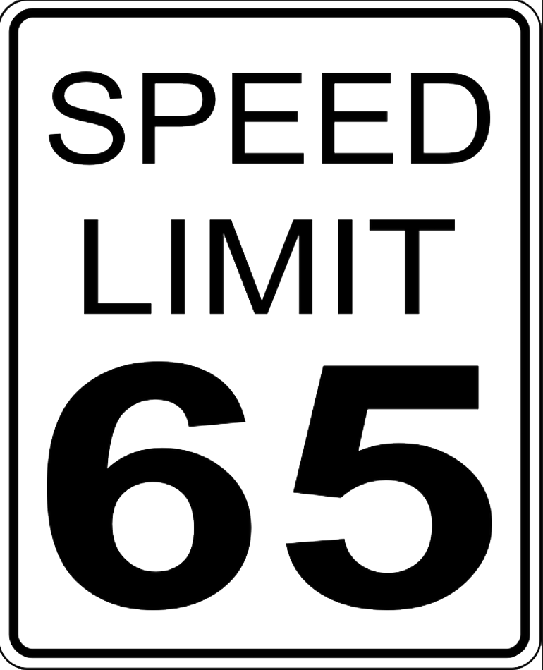 How To Save Money On Gas, Humphrey Covil And Coleman - Speed Limit Sign Clip Art (770x950), Png Download