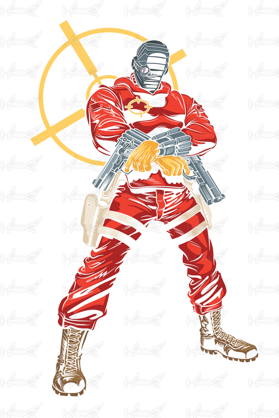 Deadshot - Illustration (900x1350), Png Download