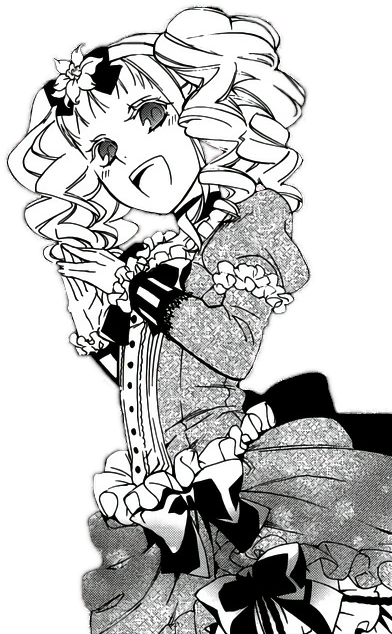 “transparent Elizabeth Midford For Your Blog ❀ - Black Butler Elizabeth Manga (480x640), Png Download