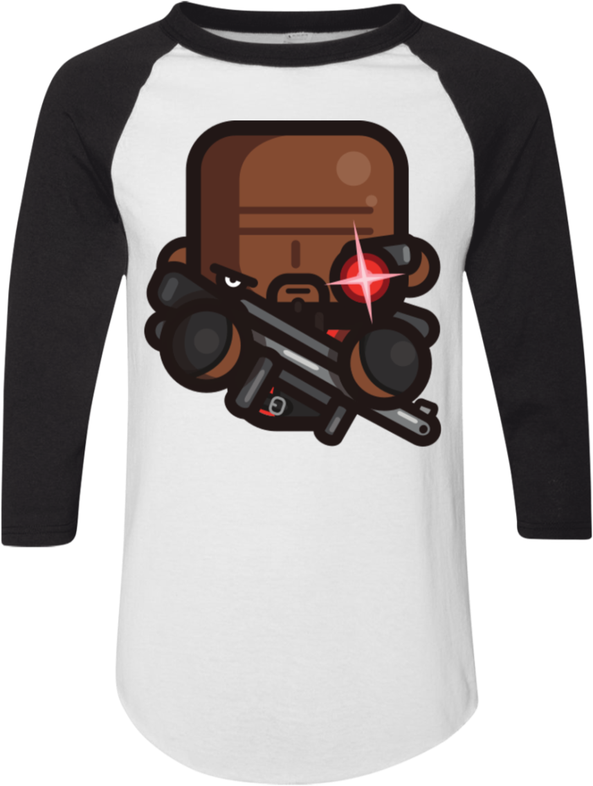 Load Image Into Gallery Viewer, Deadshot Sporty T-shirt - Assault Rifle (1155x1155), Png Download