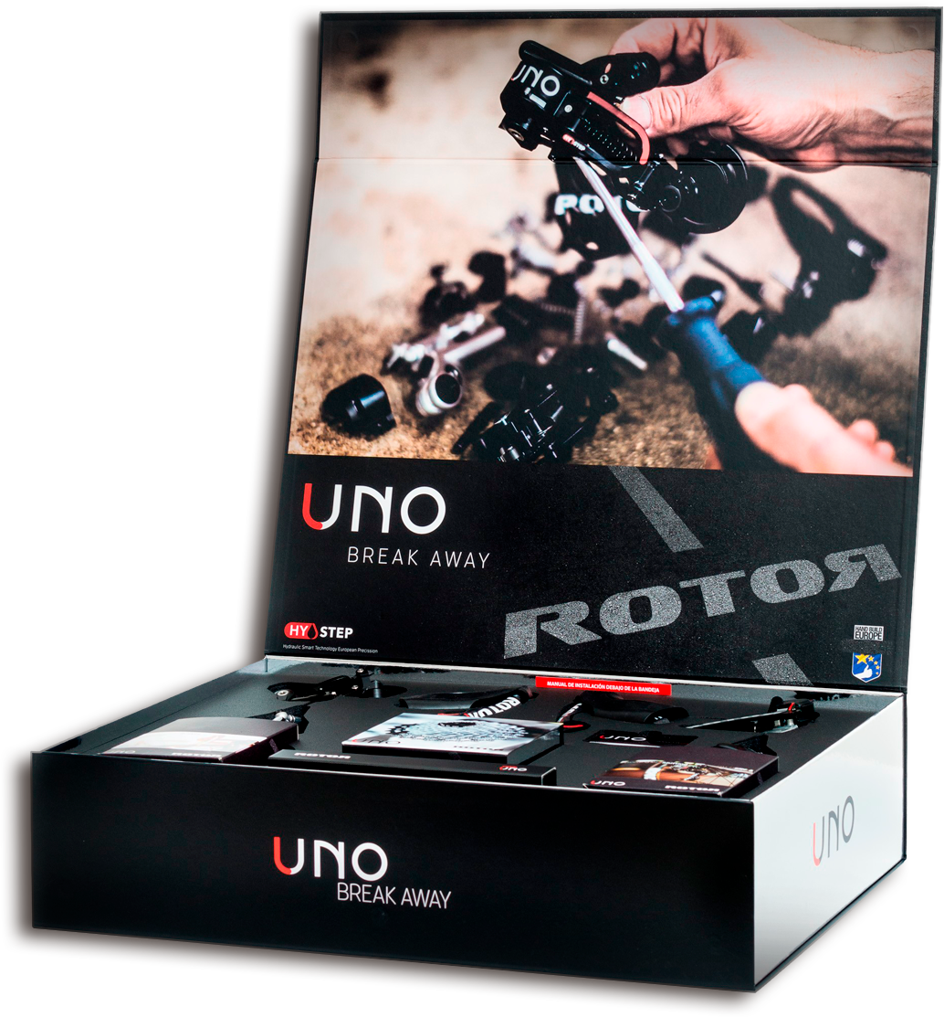 Download The Uno Group Quick Installation Guide - Rotor Uno Groupset Road Disc Fm Flat Mount 11-28 (1034x1113), Png Download