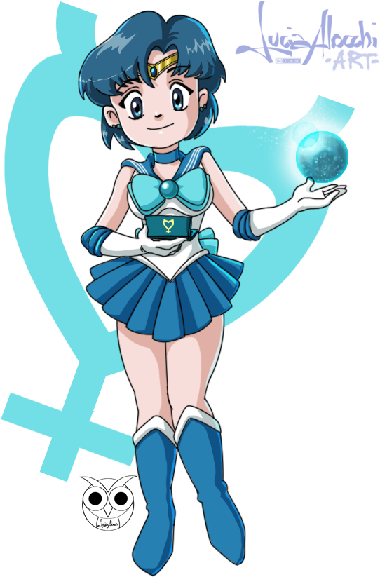 Seconda Fan-art Dedicata Al Mondo Di Sailor Moon - Cartoon (571x850), Png Download