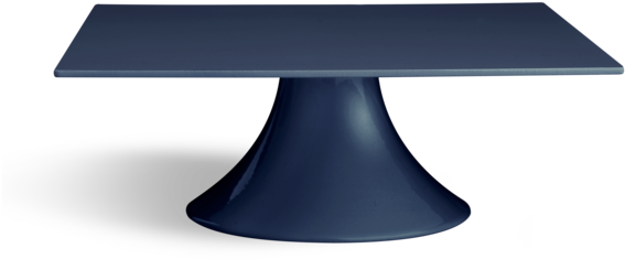 Navy Blue Square Wedding Cake Stand - Coffee Table (600x600), Png Download