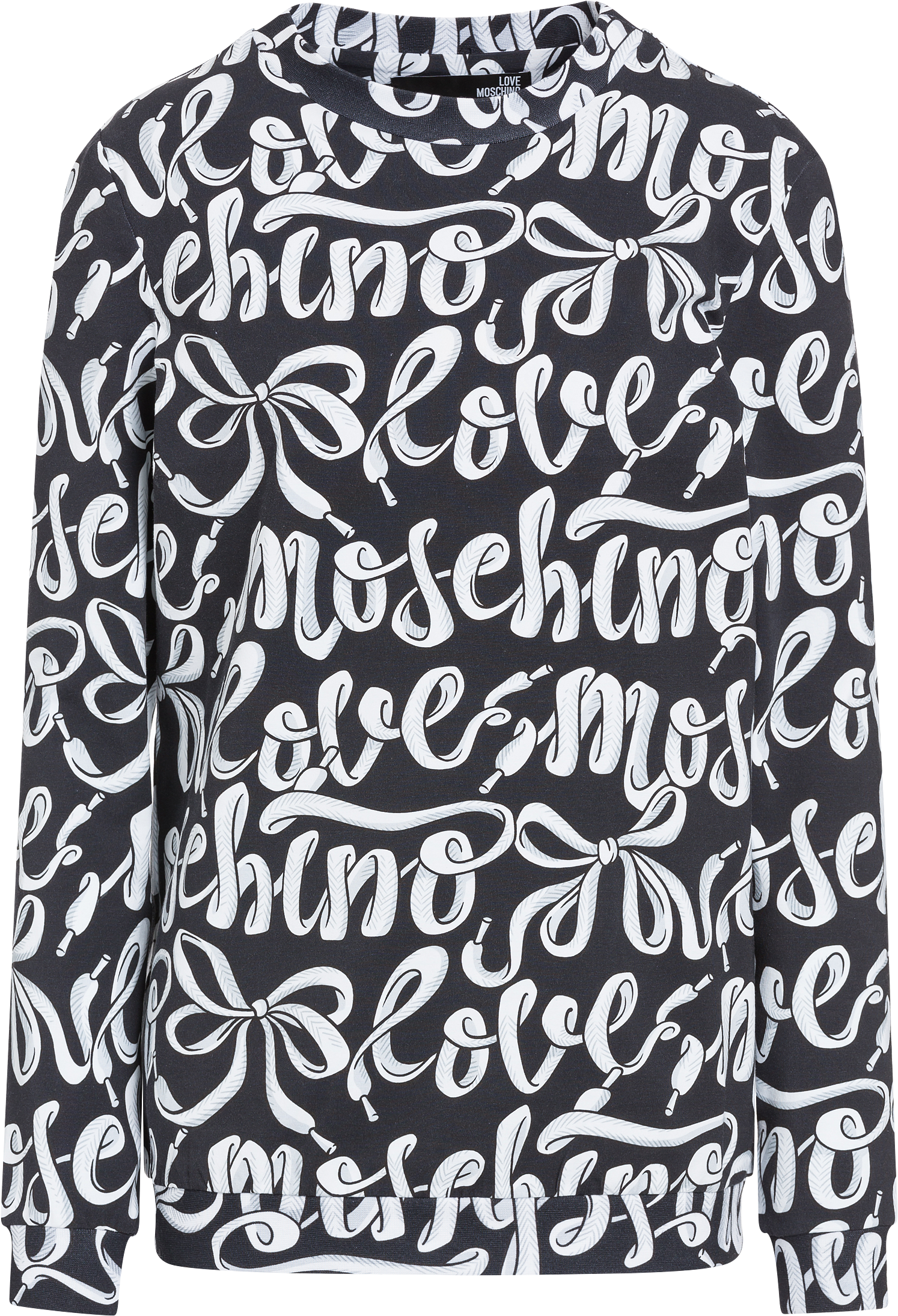 Stretch Cotton T-shirt With Shoelace Print All Over - Cardigan (2500x3188), Png Download