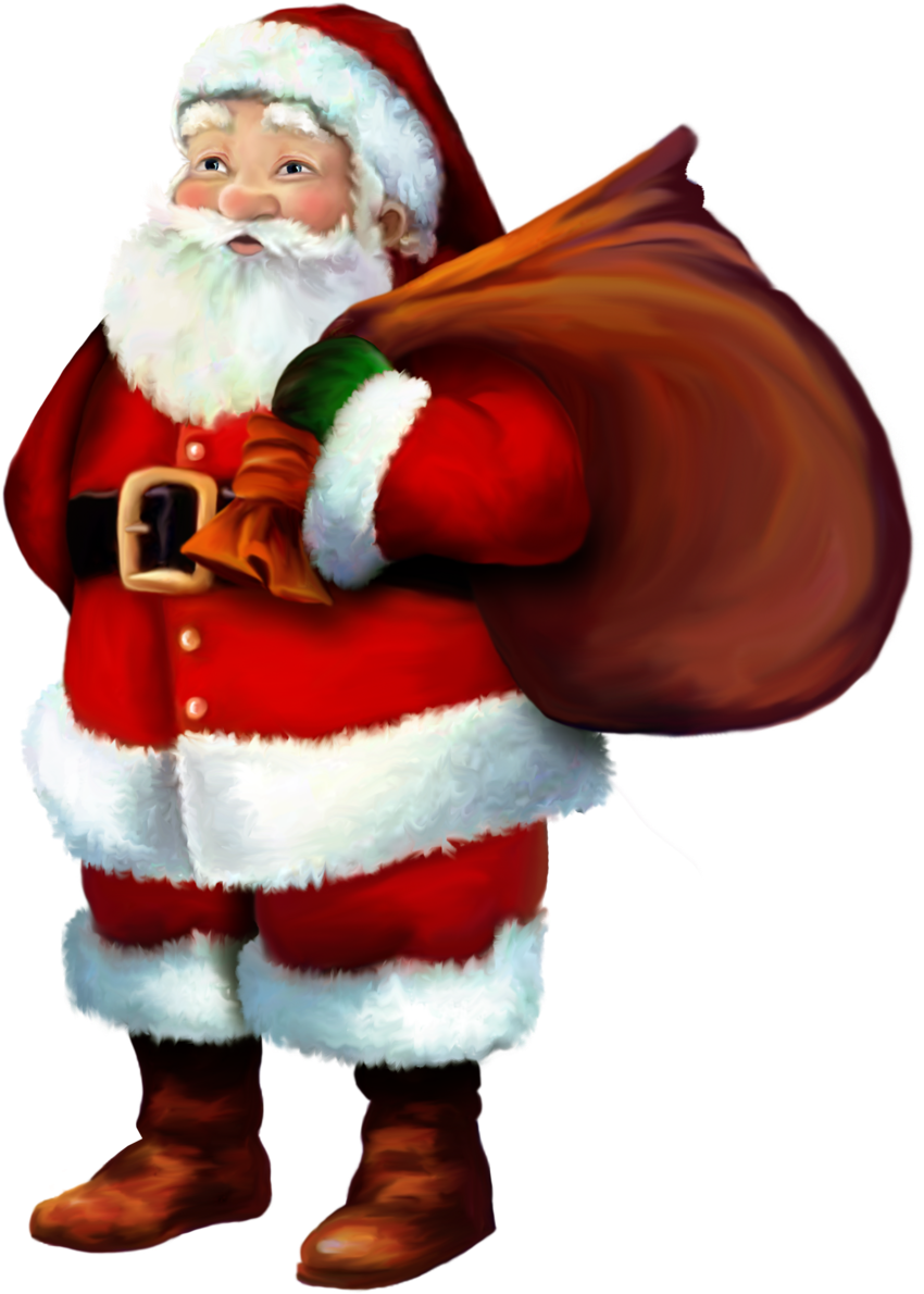 Santa Claus Clipart, Santa Claus Images, Santa Clause, - Merry Christmas Dad In Heaven Quotes (949x1280), Png Download