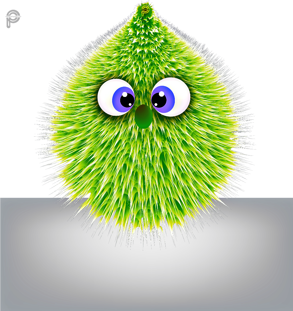 Monster Cute Cutemonster Picsartpassion De Myedit Myedi - Christmas Tree (1024x1088), Png Download