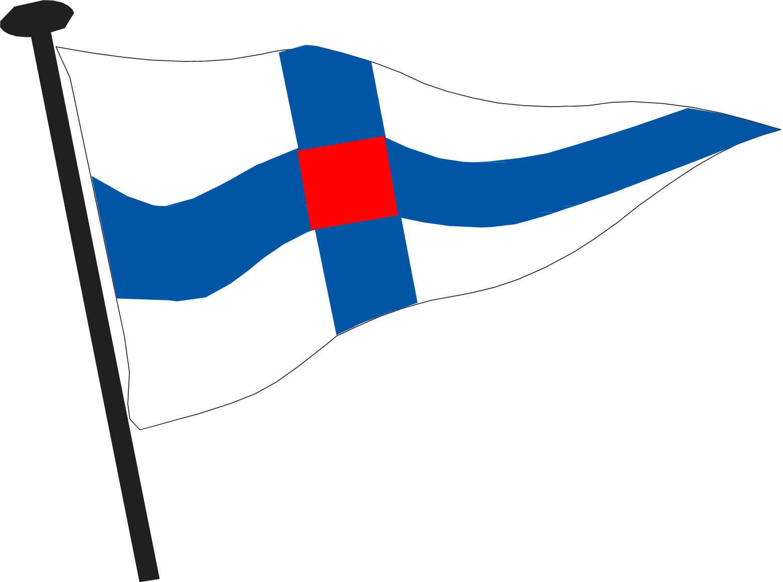 Wobyc - Flag (1557x1157), Png Download