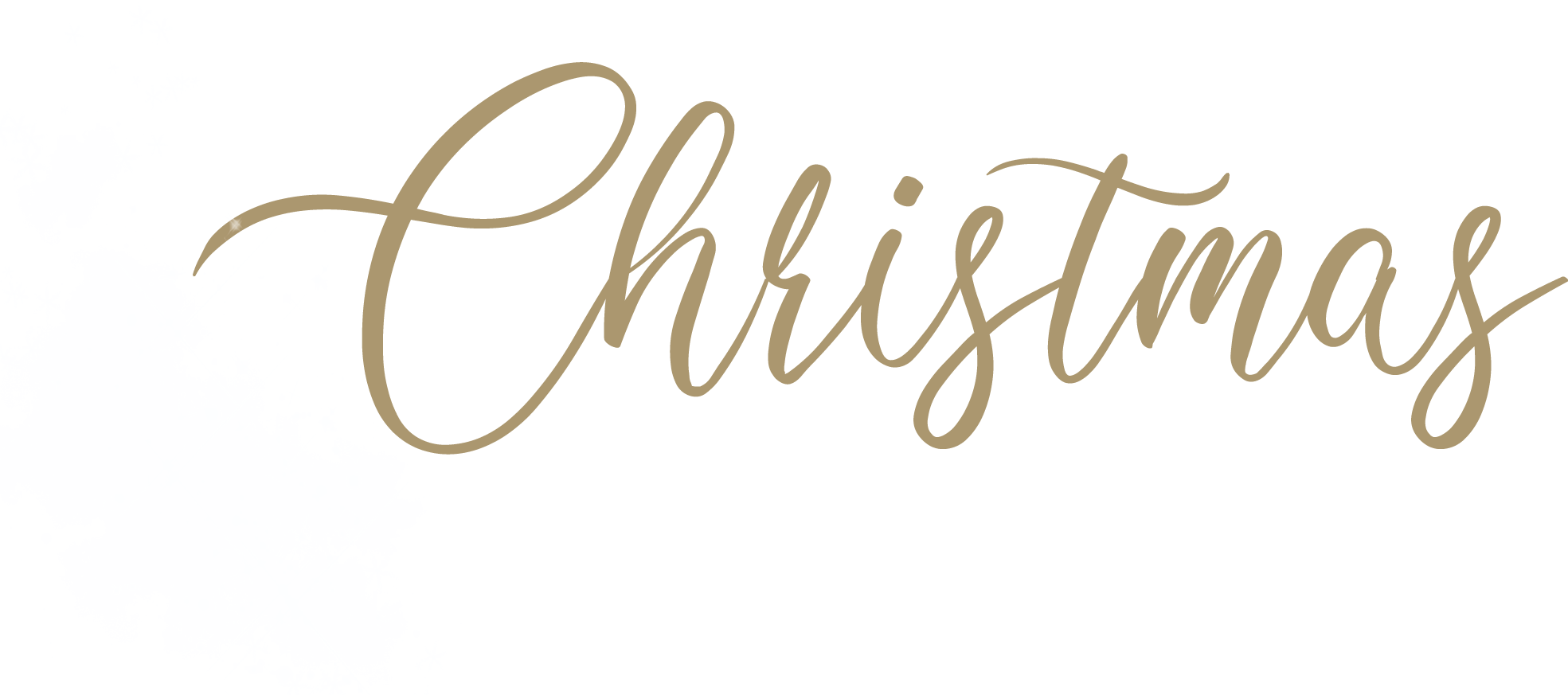 Christmas-stars - Calligraphy (1969x873), Png Download